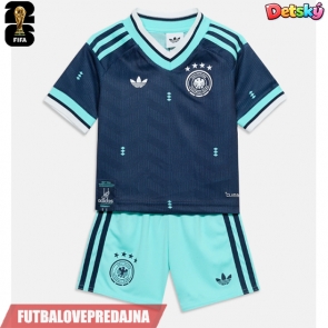 Lacne Dětský Futbalové dres Nemecko MS 2026 Krátky Rukáv - Preč (+ trenírky)